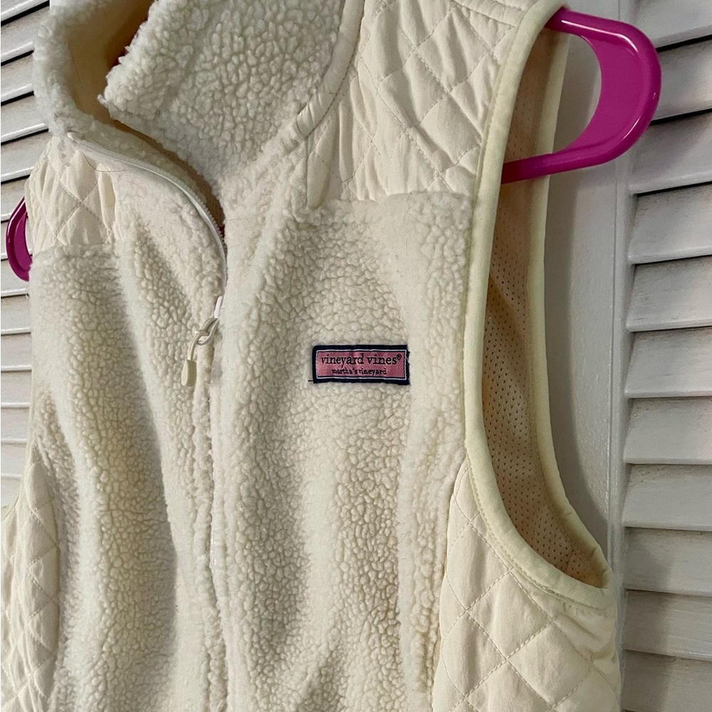 Vineyard Vines XS fleece vest
